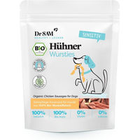 Produktbild von Dr. SAM Bio Hühner Wursties Belohnungssnack für Hunde 500g - 500 g