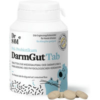 Produktbild von Dr. SAM DarmGutTab Prä- und Probiotikum für die Magen-Darm-Gesundheit und Verdauung in Tablettenform