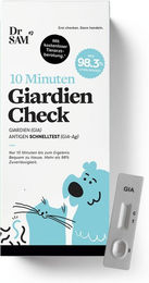 Dr. SAM Giardien Schnelltest für Hunde und Katzen zum Nachweis von Darmparasiten 1er Set – Bild 1 von 4