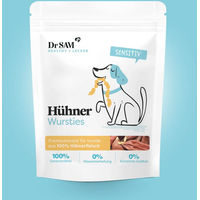 Produktbild von Dr. Sam Hühner Wursties Hundeschleckerei Trockenfleisch getreidefrei hypoallergen glutenfrei 120g - 120 g