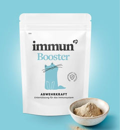 Produktbild von Dr. Sam Immunbooster zur Immunstärkung für Katzen