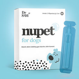 Dr. Sam nupet Spot-On Pipette mit Geraniol für Hunde der Größe S (Welpe und Adult) - 2 x 1 ml – Bild 1 von 1
