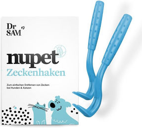 Dr. Sam Nupet Zeckenhaken Set zur Zeckenentfernung für Hunde und Katzen – Bild 1 von 2