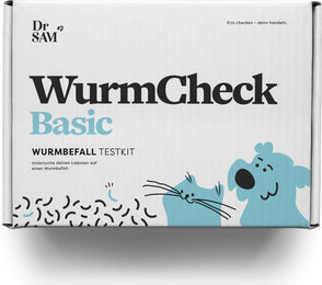 Dr. SAM Pawcheck Wurmtest für Hunde und Katzen als zertifiziertes Labortestkit für zuhause – Bild 1 von 3