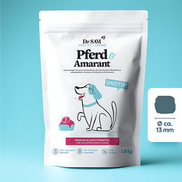Produktbild von Dr. Sam Pferd & Amarant Getreidefreies Futter für Pferde 1,8 kg - 1,8 kg