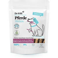 Produktbild von Dr. SAM Pferde Stickos Hypoallergene Glutenfreie Belohnungssnacks für Hunde 350 g - 350 g