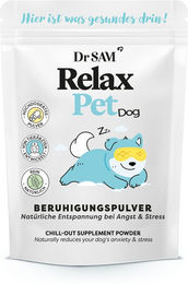 Dr. SAM RelaxPet Beruhigungspulver für Hunde 140 g – Bild 1 von 3