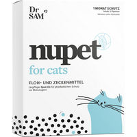 Produktbild von DR. SAM Spot-On Floh- und Zeckenmittel für Katzen Senior 2er Pack - 2 x 1 ml