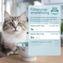 Dr. SAM WonderCat Gesundheitspulver für Katzen zur Unterstützung von Gelenken, Magen-Darm und Haut & Fell 45g - 45 g – Bild 1 von 4