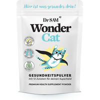 Produktbild von Dr. SAM WonderPet Cat Gesundheitspulver für Katzen zur Unterstützung von Immunsystem und Gelenken 90 g