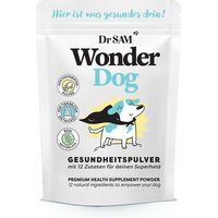 Produktbild von Dr. SAM WonderPet Dog hochdosiertes Gesundheitspulver zur Immunstärkung und Gelenkunterstützung für Hunde 90 g