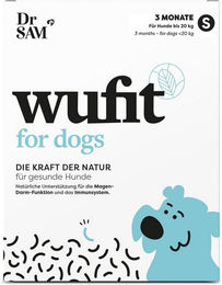 Dr. SAM wufit Dog Ergänzungsfuttermittel für Welpen zur Magen-Darm-Unterstützung und Immunstärkung Größe S – Bild 1 von 6
