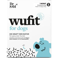 Produktbild von Dr. SAM wufit Dog Tabletten zur Unterstützung der Magen-Darm-Funktion für Hunde bis 20kg 1-Monatsanwendung