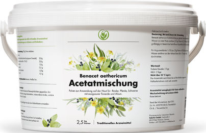 Produktbild von Dr. Schaette Benacet Aethericum Acetatmischung für Pferde Weiß