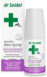 Produktbild von DR SEIDEL Deo-Spray zur Zahnpflege für Hunde mit frischem Atem 50ml