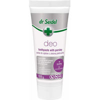 Produktbild von DR SEIDEL Deo Zahnpasta mit Extrakt aus grüner Petersilie für Hund Katze und Frettchen 105 g