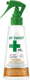 DR SEIDEL Fellspray mit Bor- und Essigsäure zur Hautpflege für Hunde und Katzen 100ml – Bild 1 von 1
