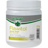 Produktbild von DR SEIDEL Flawitol Gelenk-Supplement für Senioren Hunde mit Chondroitin und Glucosamin 320 Tabletten