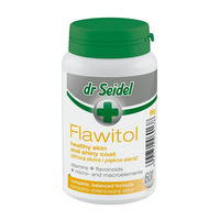 Produktbild von Dr. Seidel Flawitol Haut-Fell-Supplement für Hunde mit 60 Tabletten