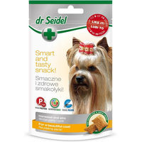 Produktbild von DR SEIDEL Funktionssnack Rind für Hunde zur Verbesserung des Fellzustands 90g