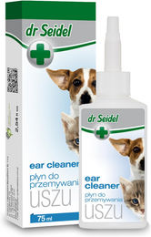 Produktbild von DR SEIDEL Ohrenreiniger für Hunde und Katzen 75 ml
