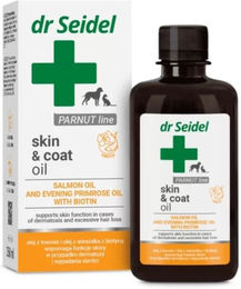 Produktbild von DR SEIDEL Skin and Coat Oil Lachs Haut-Fell-Nahrungsergänzung 250ml