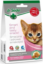 DR SEIDEL Smart Tasty Snack Leckerli für Kitten mit Präbiotika und Taurin 50g – Bild 1 von 1