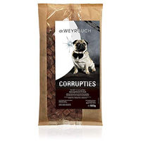 Produktbild von Dr. Weyrauch Nr. 007 Corrupties Belohnungssnack für Hunde mit Huhn und Rind hypoallergen und monoprotein 500 g - 500 g