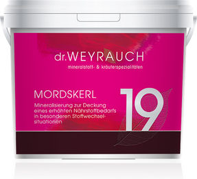 Dr. Weyrauch Nr. 19 Mordskerl Ergänzungsfutter für Pferde zur Immunstärkung und Unterstützung von Muskelaufbau und Stoffwechsel 1,5 kg - 1,5 kg – Bild 1 von 3