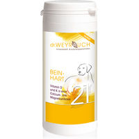 Produktbild von Dr. Weyrauch Nr. 21 Beinhart Mineralfutter für Hunde zur Unterstützung von Gelenken und Knochen für alle Altersstufen