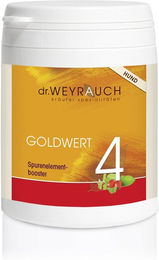 Produktbild von Dr. Weyrauch Nr. 4 Goldwert Nahrungsergänzung zur Immunstärkung für Hunde 180 Kapseln - 180 Stk.