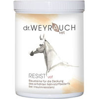 Produktbild von Dr. Weyrauch Resist vet Ergänzungsfutter zur Unterstützung von Immunsystem und Stoffwechsel 100 g - 100 g