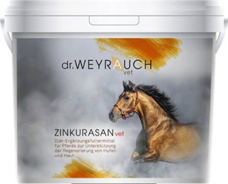 Dr. Weyrauch Zinkurasan vet Mineralfutter für Pferde zur Unterstützung von Hufen sowie Haut und Fell 1,5 kg - 1,5 kg – Bild 1 von 2