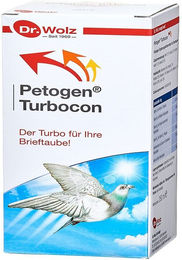 Produktbild von Dr. Wolz Petogen Turbocon Liquid zur Unterstützung des Immunsystems für Tauben 250 ml