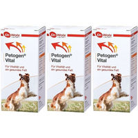 Produktbild von Dr. Wolz Petogen Vital Haut und Fell Nahrungsergänzung für alle Altersstufen 750 ml