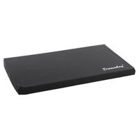 Produktbild von Dreambay Flamingo Hundekissen aus Stoff Schwarz 85,5 x 51 x 5,5 cm - 85 cm