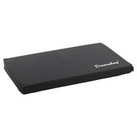 Produktbild von Dreambay Flamingo Hundekissen rechteckig flach Schwarz Stoff 70,5 x 41,5 x 5,5 cm