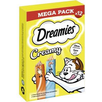 Produktbild von Dreamies Creamy Katzen-Leckerli Huhn und Lachs für Kitten 120 x 10 g - 12 x 10 g
