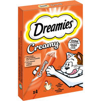Produktbild von Dreamies Creamy Katzenleckerli Huhn Multipack 44x10g