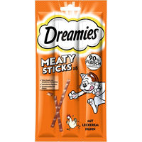 Produktbild von Dreamies Crunchy Sticks Huhn Katzen Leckerli für Adult 30 g - 6 x 5 g