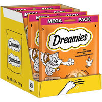 Produktbild von Dreamies Katzen-Leckerli Huhn für Kitten 4 x 180g