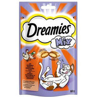 Produktbild von Dreamies Katzen Leckerli Huhn und Ente 6x60g - 6 x 60 g