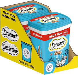 Dreamies Katzen-Leckerli Lachs für erwachsene Katzen 2 x 350g – Bild 1 von 1