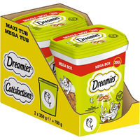 Produktbild von Dreamies Katzen-Leckerli Thunfisch für erwachsene Katzen 2 x 350g