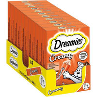 Produktbild von Dreamies Katzen Leckerlis Creme Schleck-Snack Huhn für erwachsene Katzen 440 g