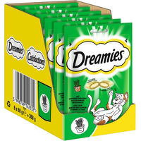 Produktbild von DREAMIES Katzen-Leckerlis mit Katzenminze Geschmack 6x60g - 6 x 60 g