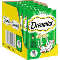 Produktbild von Dreamies Katzenleckerli mit Katzenminze für erwachsene Katzen 6 x 60 g