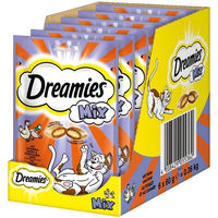 Produktbild von Dreamies Katzensnack Mix Huhn und Ente 6x60g