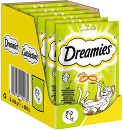 Produktbild von Dreamies Katzensnack Thunfisch für alle Altersstufen 6x60g