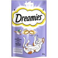 Produktbild von DREAMIES Katzensnacks Ente 6x60g Leckerlis für alle Altersstufen - 6 x 60 g